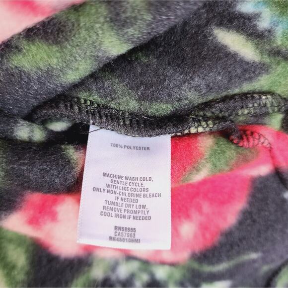 ABOUND FLORAL SOFT SNAP DOWN JACKET SIZE SMALL - Picture 6 of 8